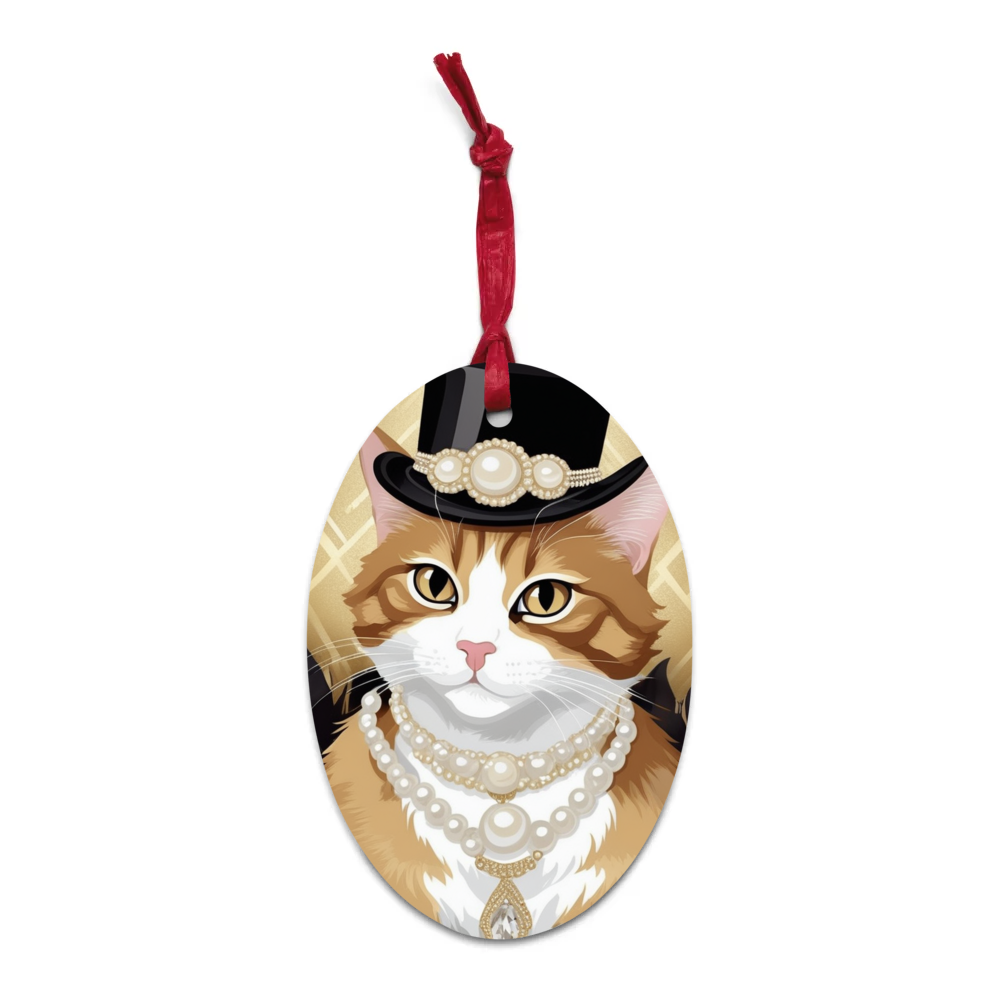 PugMug Custom Jack Jack Wooden Ornament