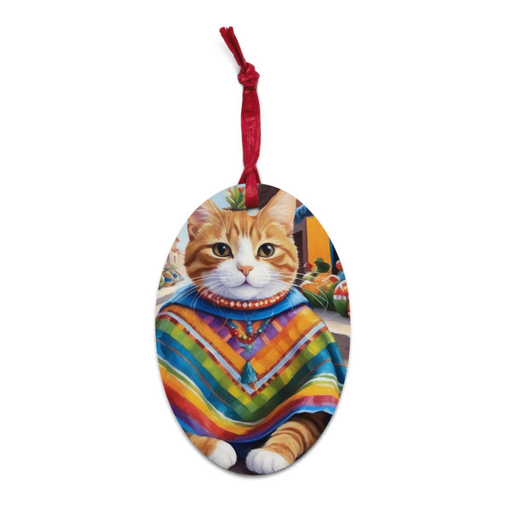 PugMug Custom Jack Jack Wooden Ornament