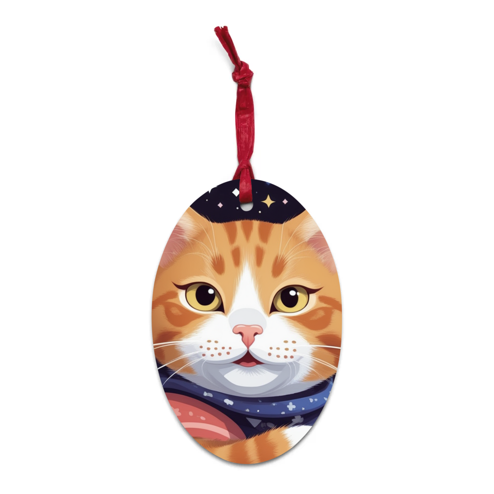 PugMug Custom Jack Jack Wooden Ornament