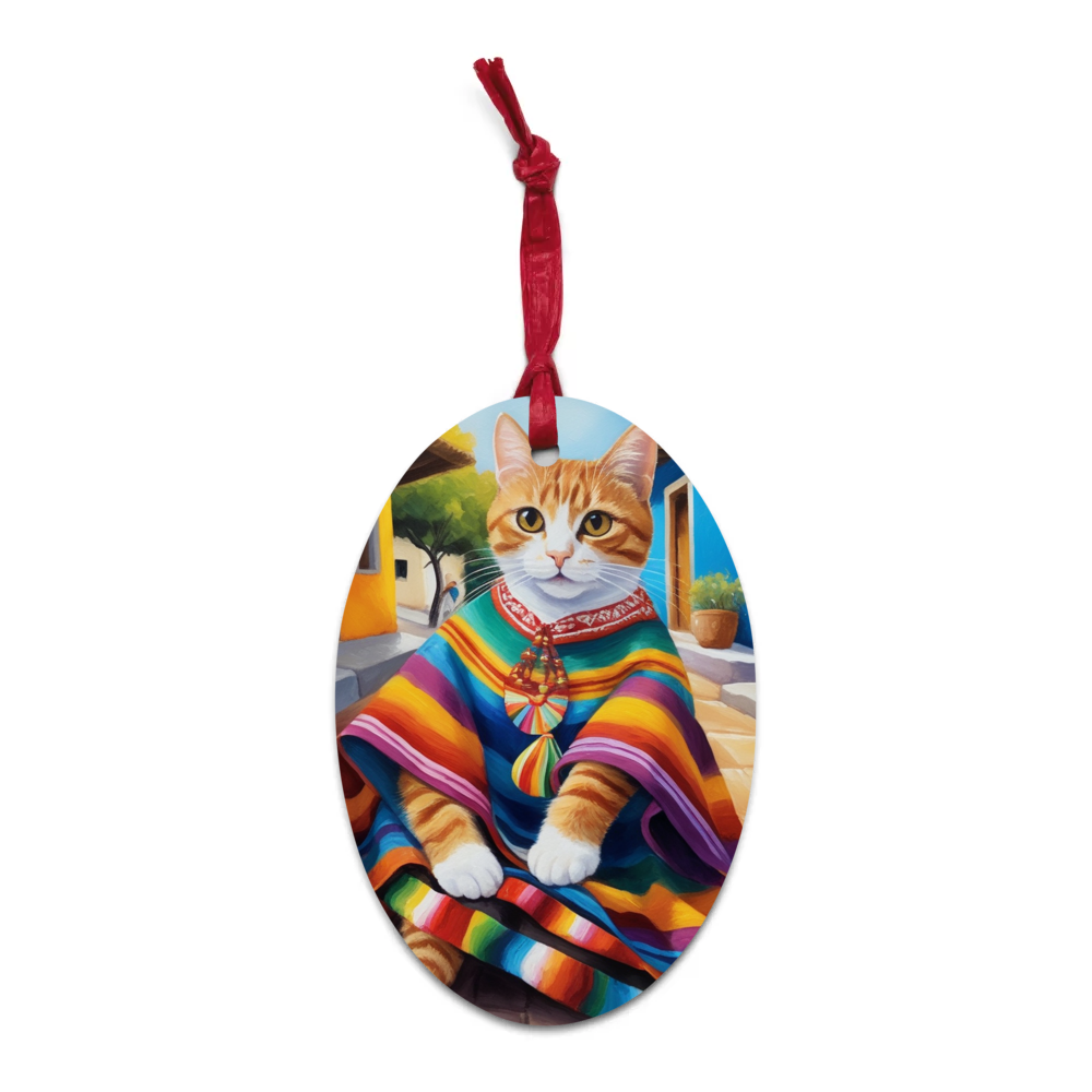 PugMug Custom Jack Jack Wooden Ornament