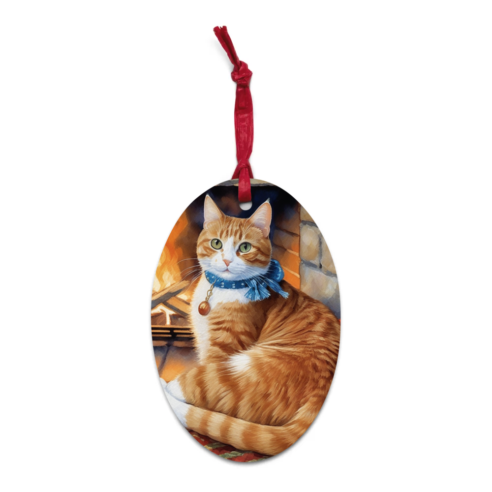 PugMug Custom Jack Jack Wooden Ornament