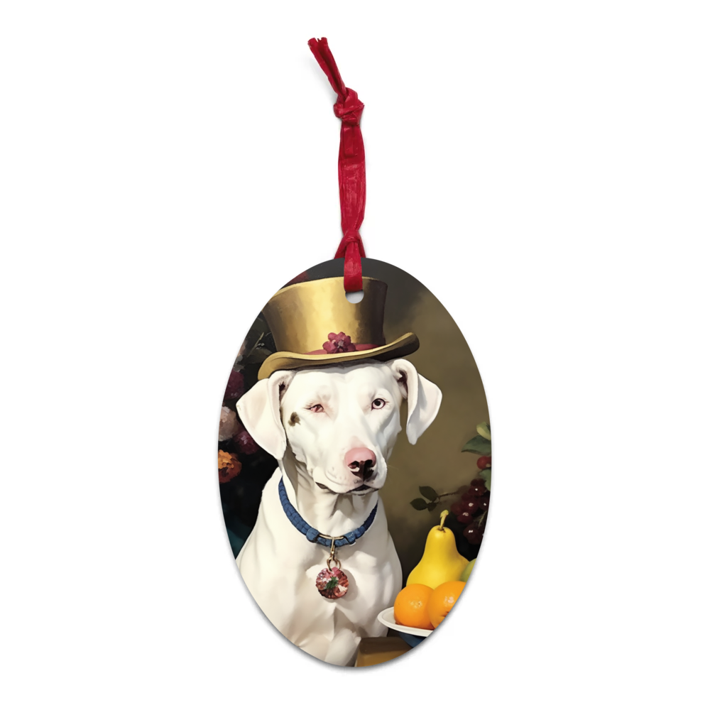 PugMug Custom Penny Wooden Ornament