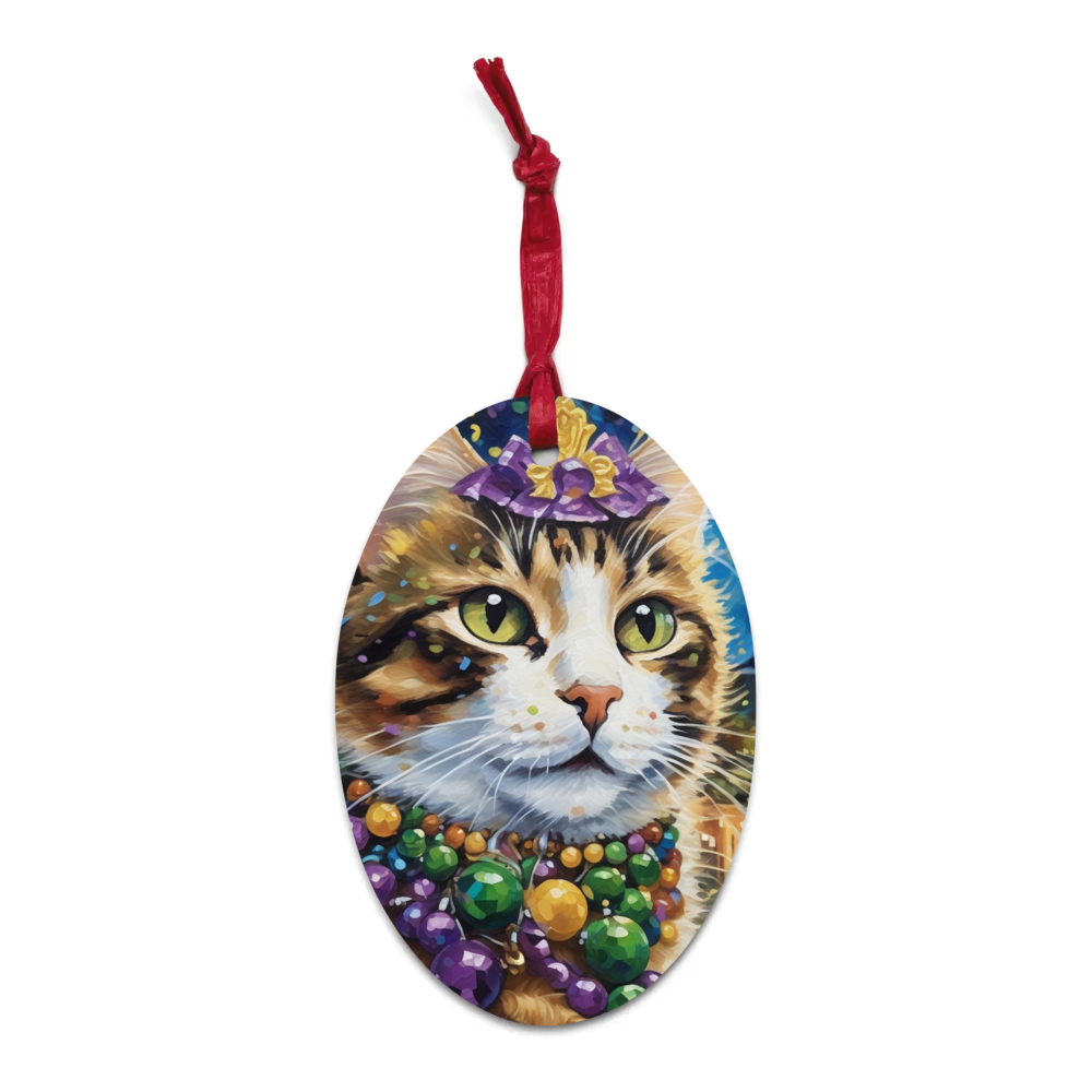 PugMug Custom Jack Jack Wooden Ornament