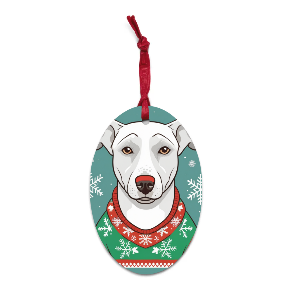 PugMug Custom Penny Wooden Ornament