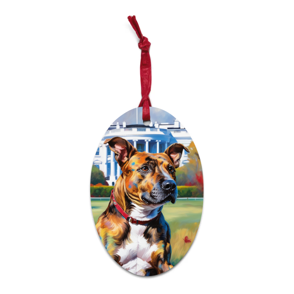 PugMug Custom Tony Hawk Wooden Ornament