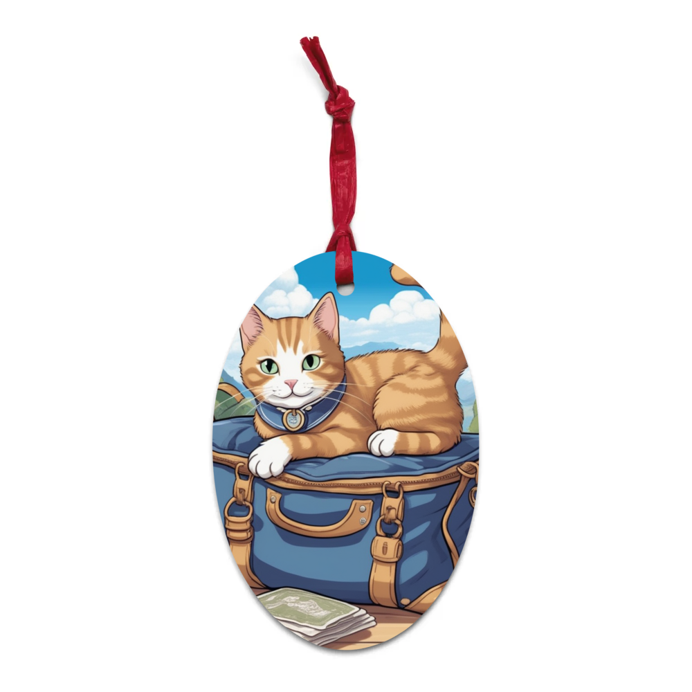 PugMug Custom Jack Jack Wooden Ornament