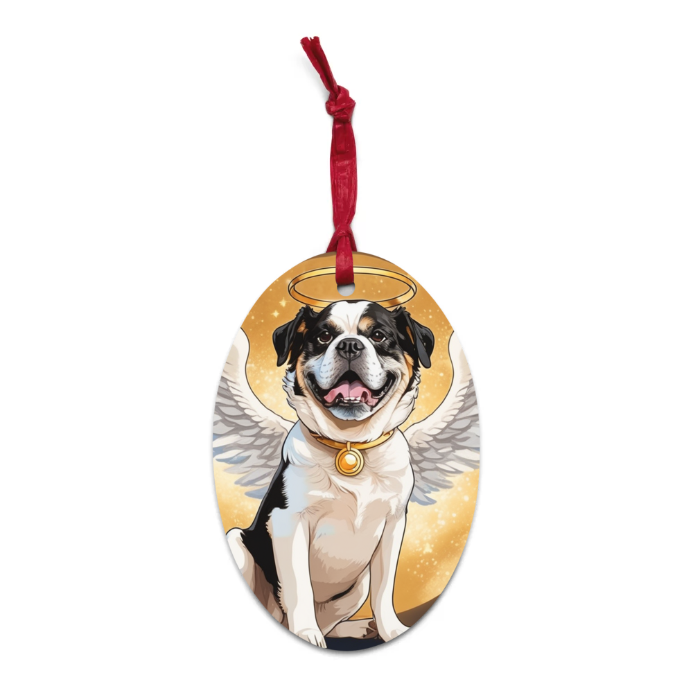 PugMug Custom McHenry Wooden Ornament