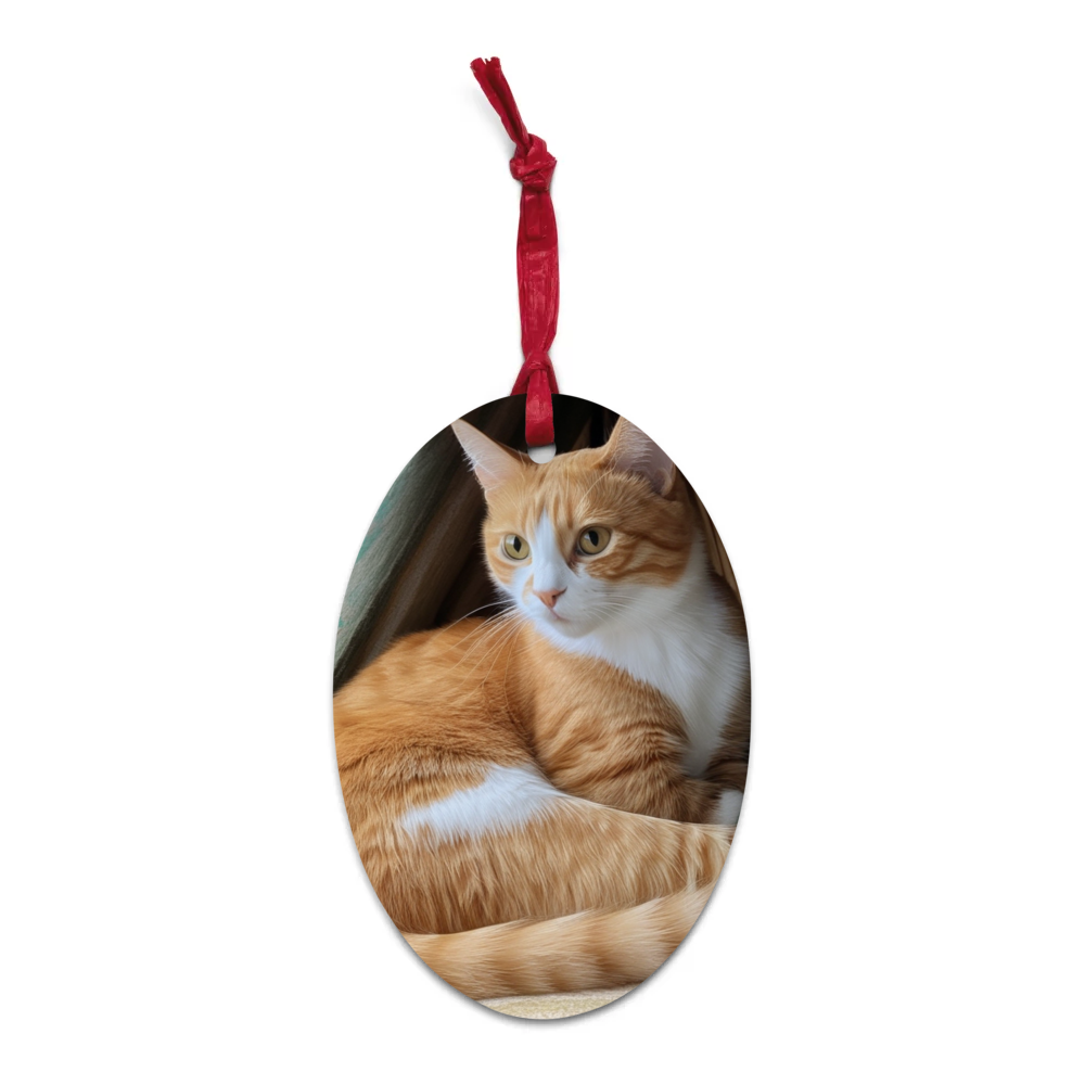 PugMug Custom Jack Jack Wooden Ornament