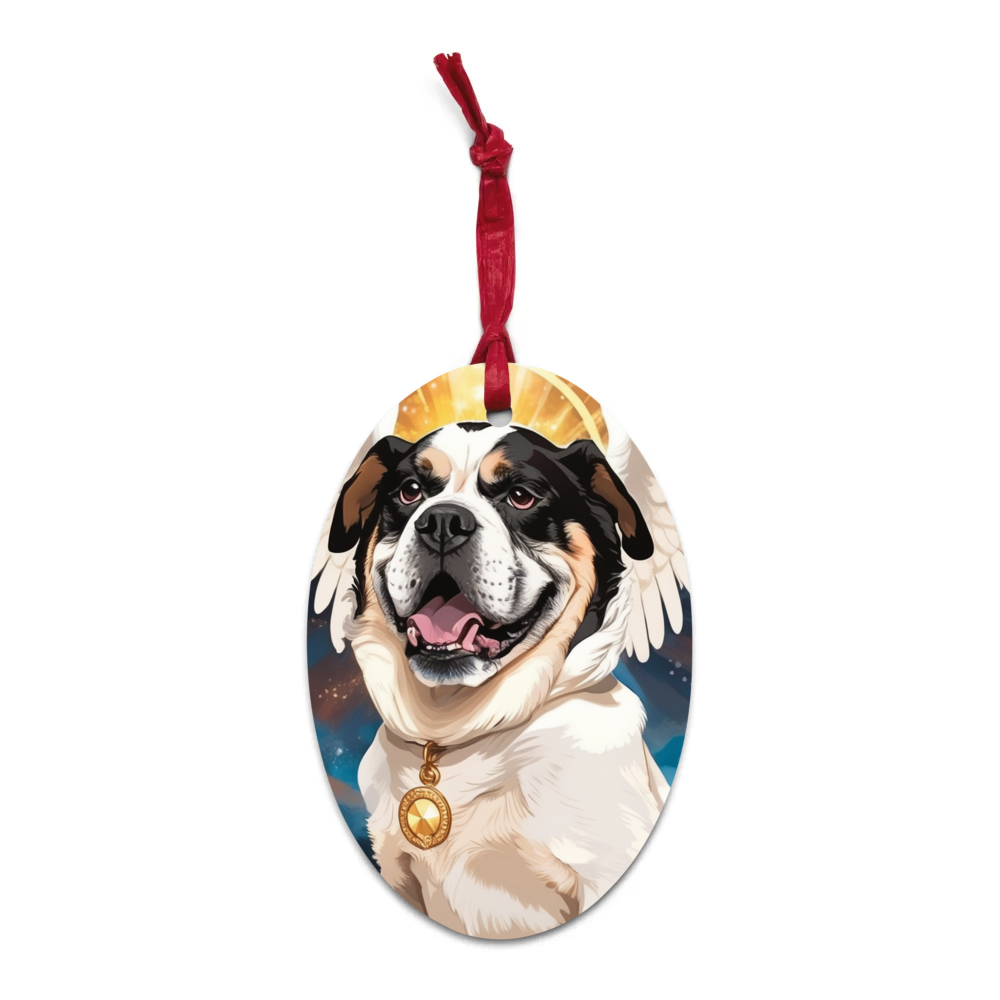 PugMug Custom McHenry Wooden Ornament