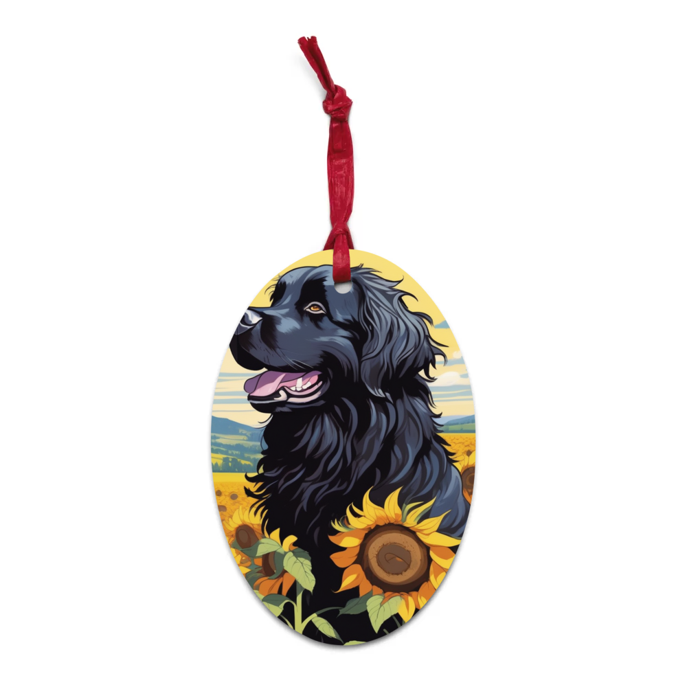 PugMug Custom Newfoundland Wooden Ornament