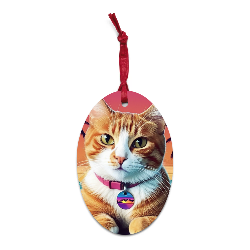 PugMug Custom Jack Jack Wooden Ornament