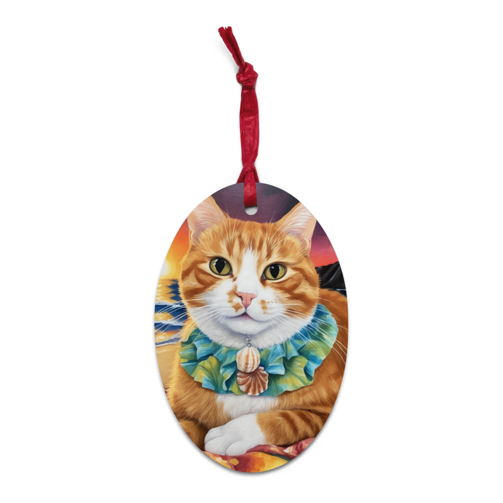 PugMug Custom Jack Jack Wooden Ornament