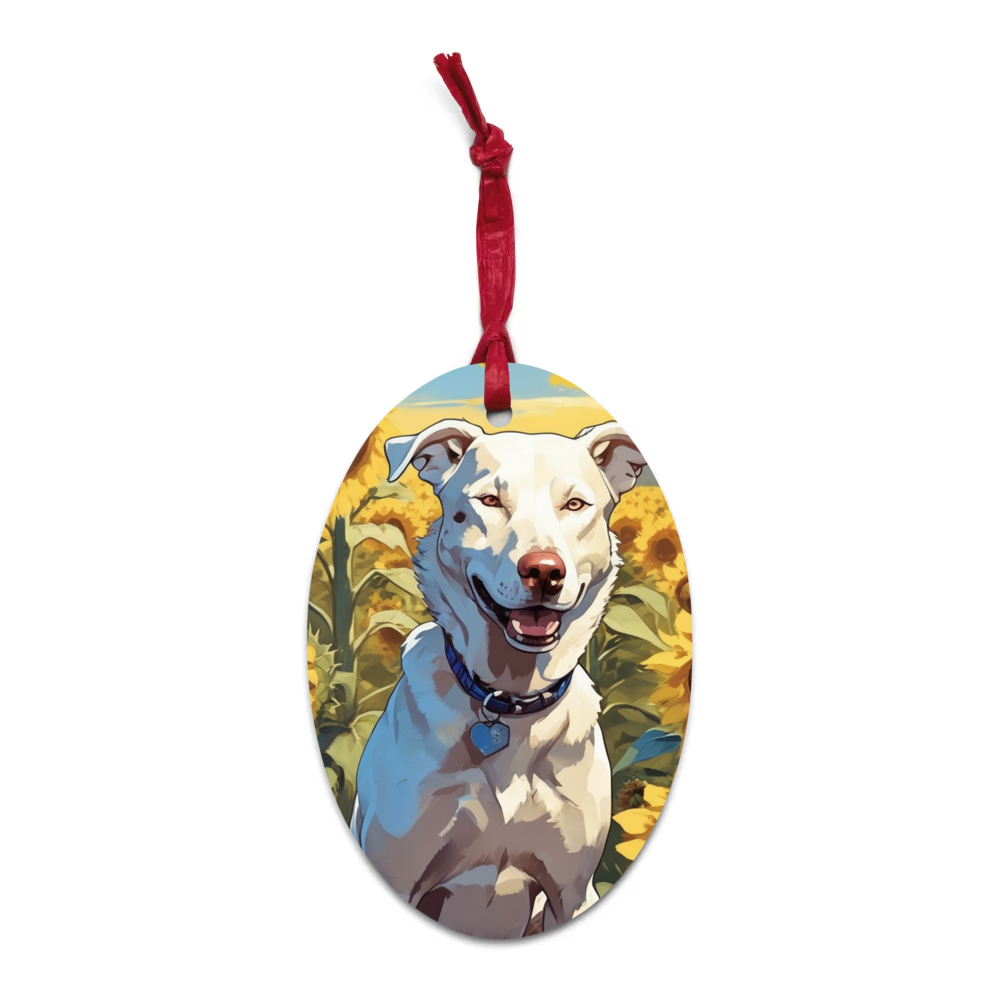 PugMug Custom Penny Wooden Ornament