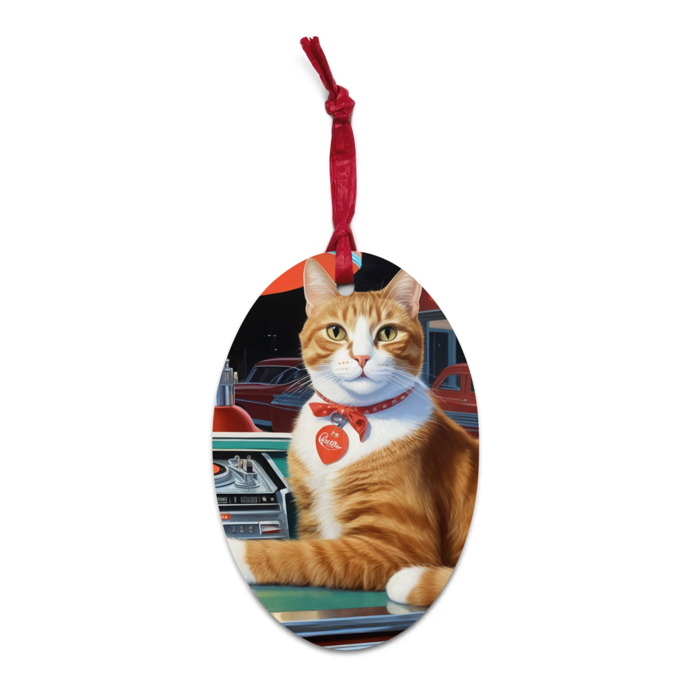 PugMug Custom Jack Jack Wooden Ornament