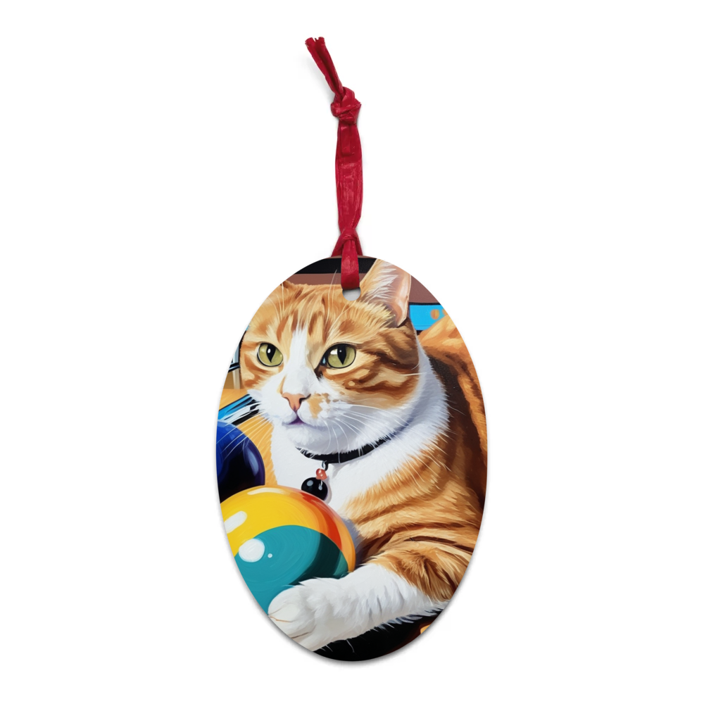 PugMug Custom Jack Jack Wooden Ornament