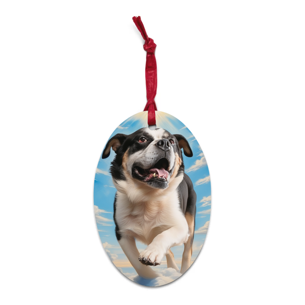 PugMug Custom McHenry Wooden Ornament