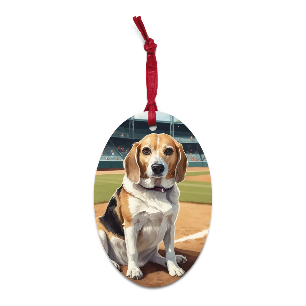PugMug Custom Munchkin Wooden Ornament