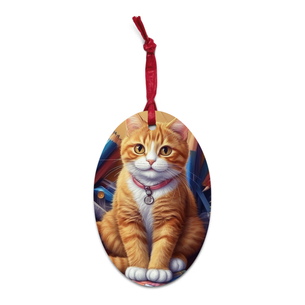 PugMug Custom Jack Jack Wooden Ornament