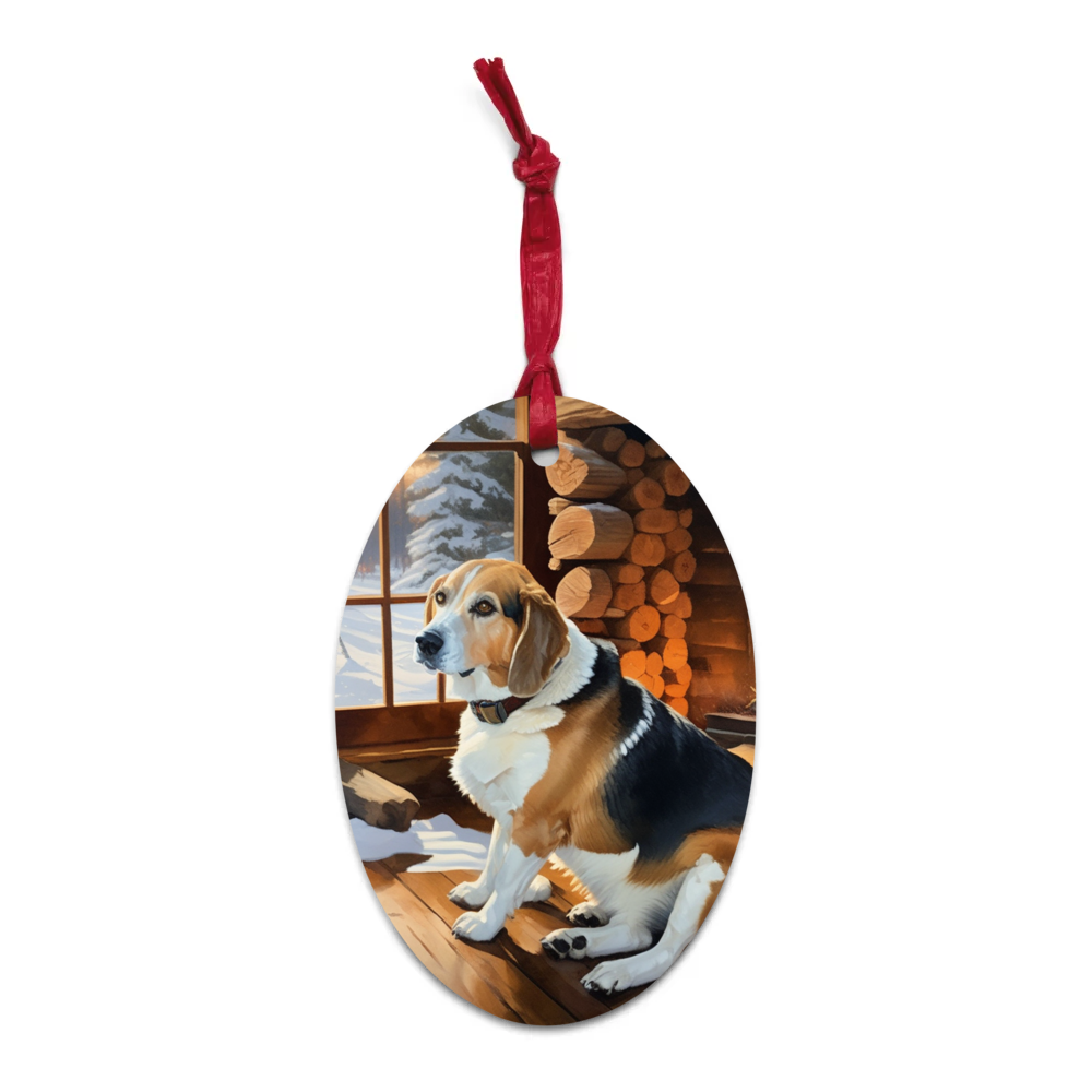 PugMug Custom Munchkin Wooden Ornament