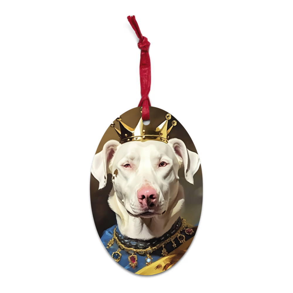 PugMug Custom Penny Wooden Ornament