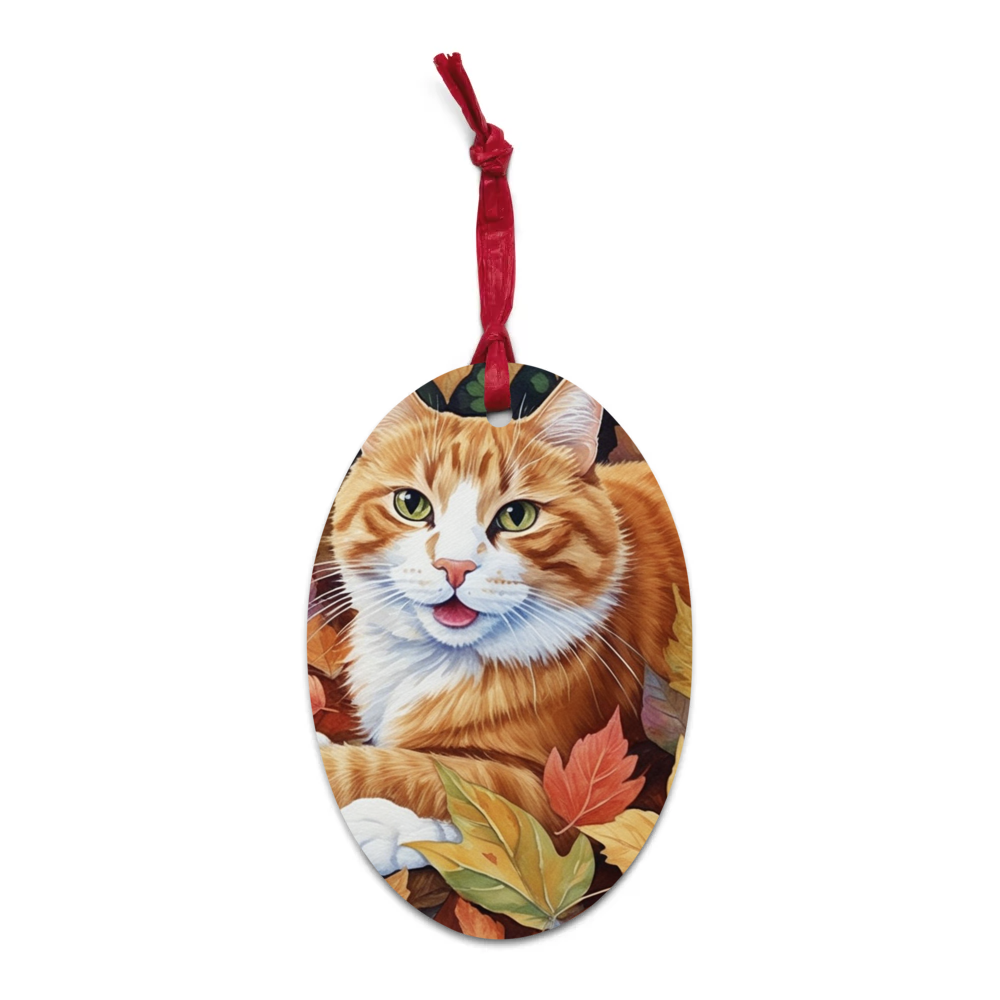 PugMug Custom Jack Jack Wooden Ornament