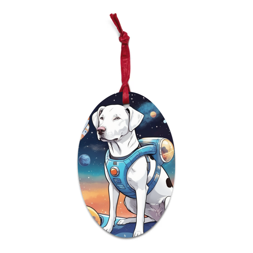 PugMug Custom Penny Wooden Ornament