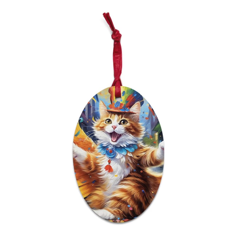 PugMug Custom Jack Jack Wooden Ornament