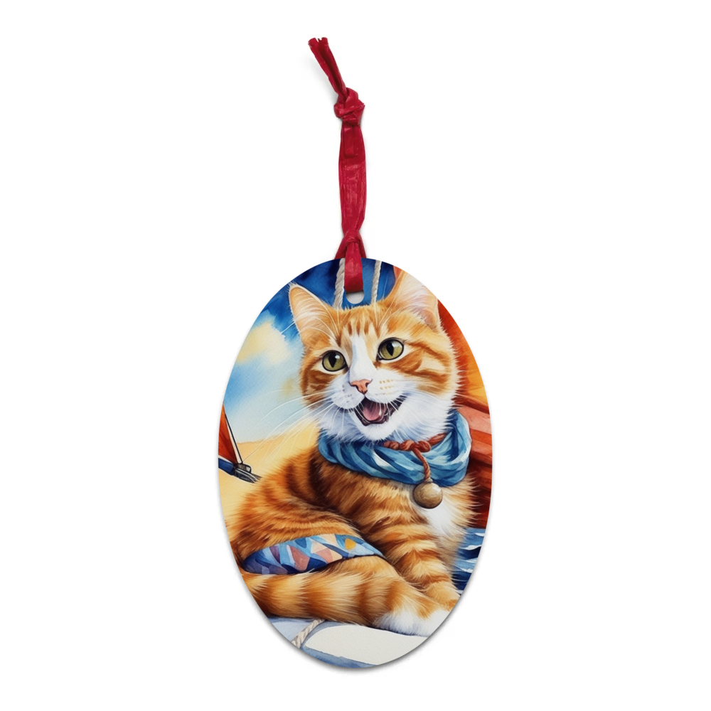 PugMug Custom Jack Jack Wooden Ornament