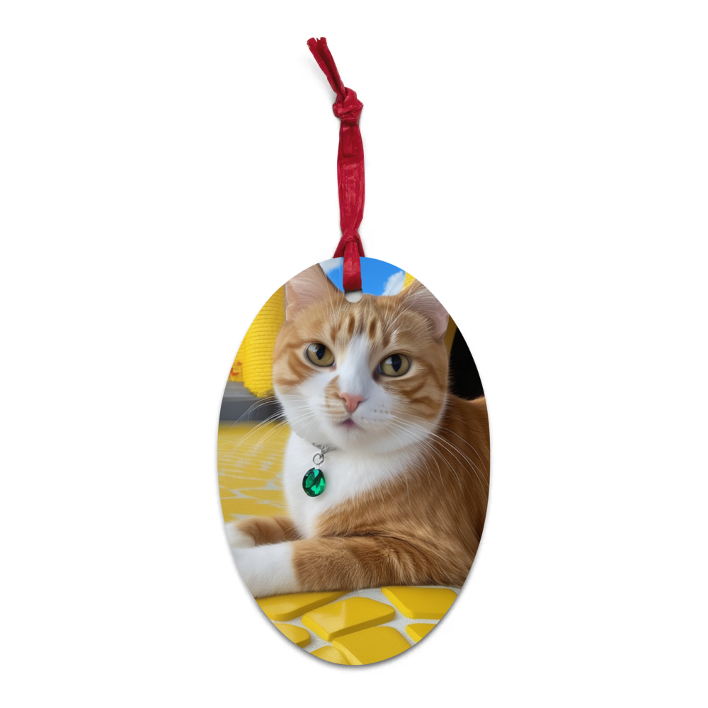 PugMug Custom Jack Jack Wooden Ornament