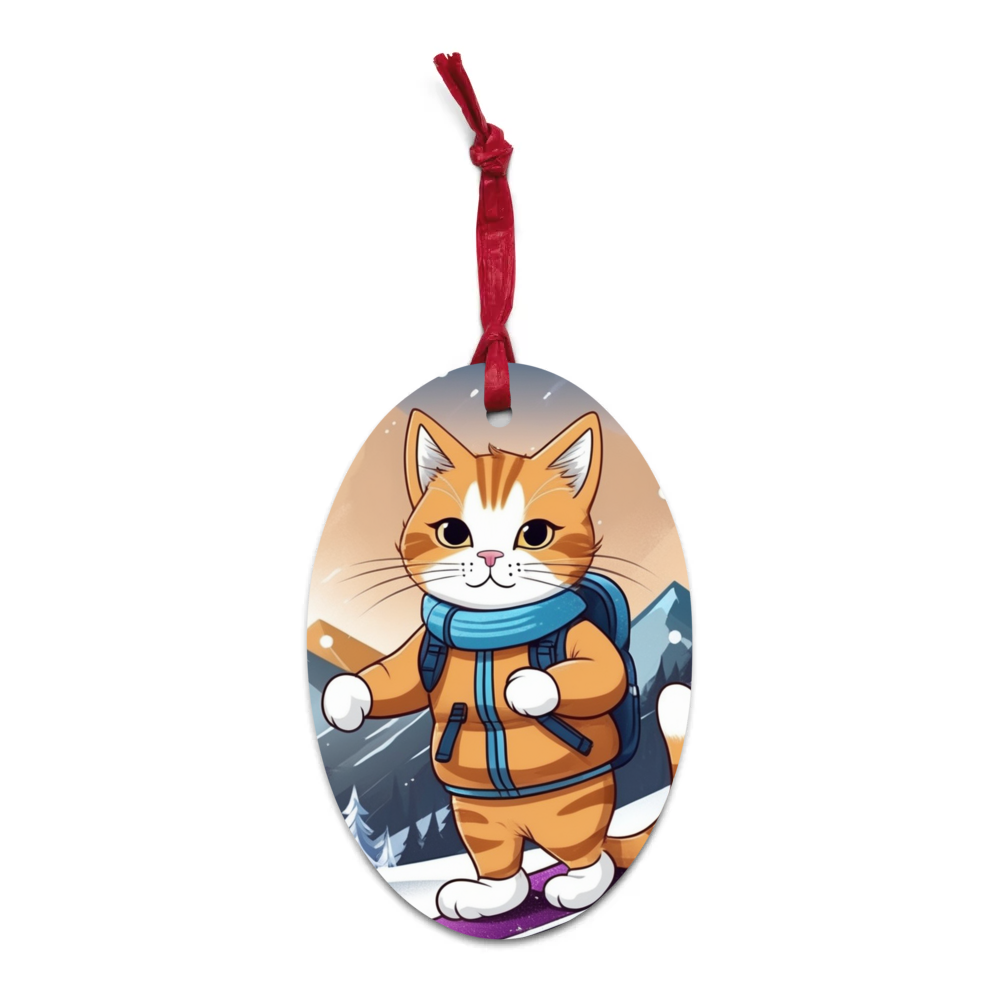 PugMug Custom Jack Jack Wooden Ornament