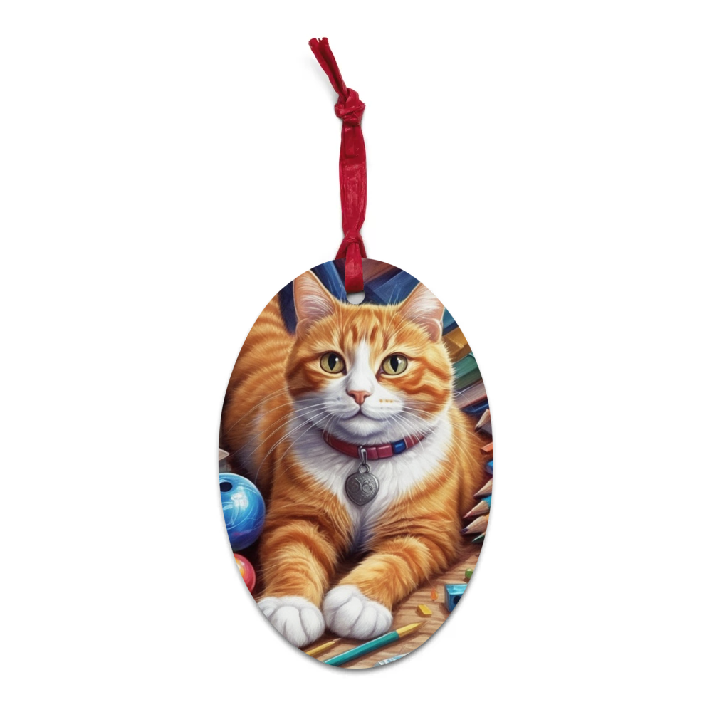 PugMug Custom Jack Jack Wooden Ornament