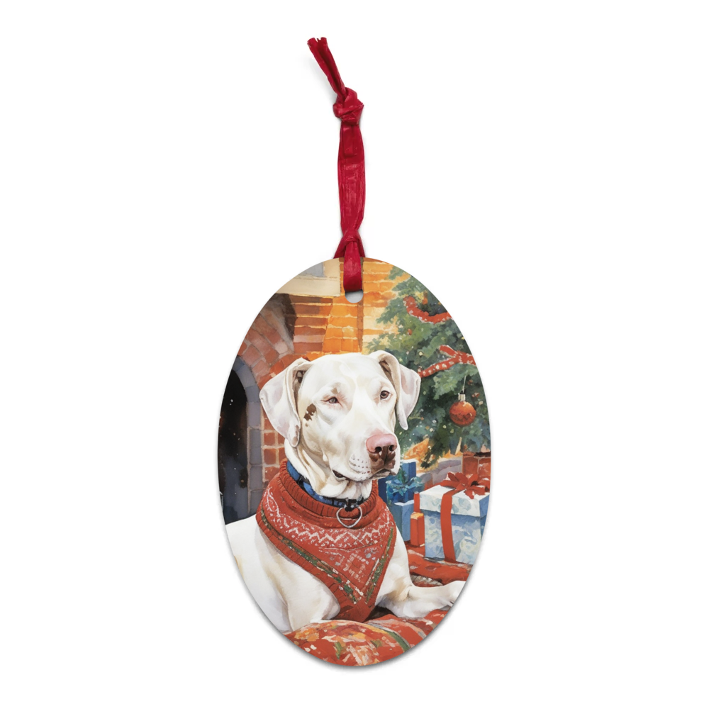 PugMug Custom Penny Wooden Ornament