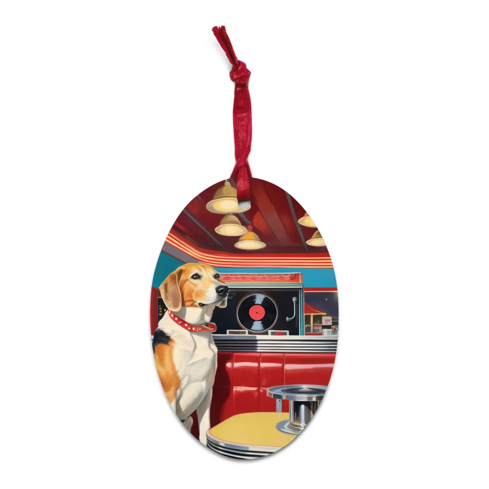 PugMug Custom Munchkin Wooden Ornament