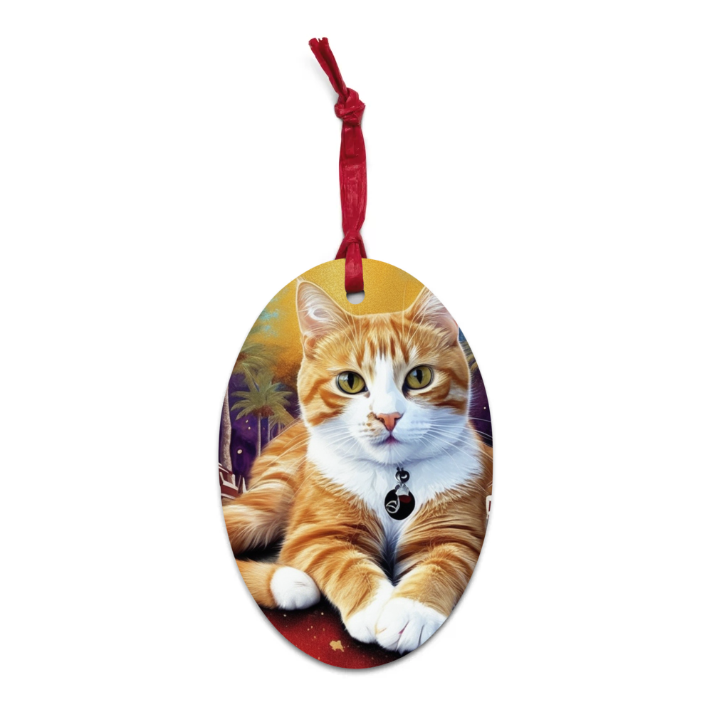 PugMug Custom Jack Jack Wooden Ornament