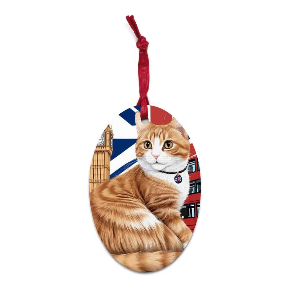 PugMug Custom Jack Jack Wooden Ornament