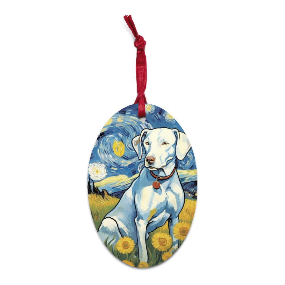 PugMug Custom Penny Wooden Ornament