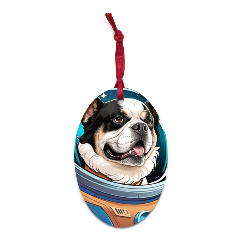 PugMug Custom McHenry Wooden Ornament