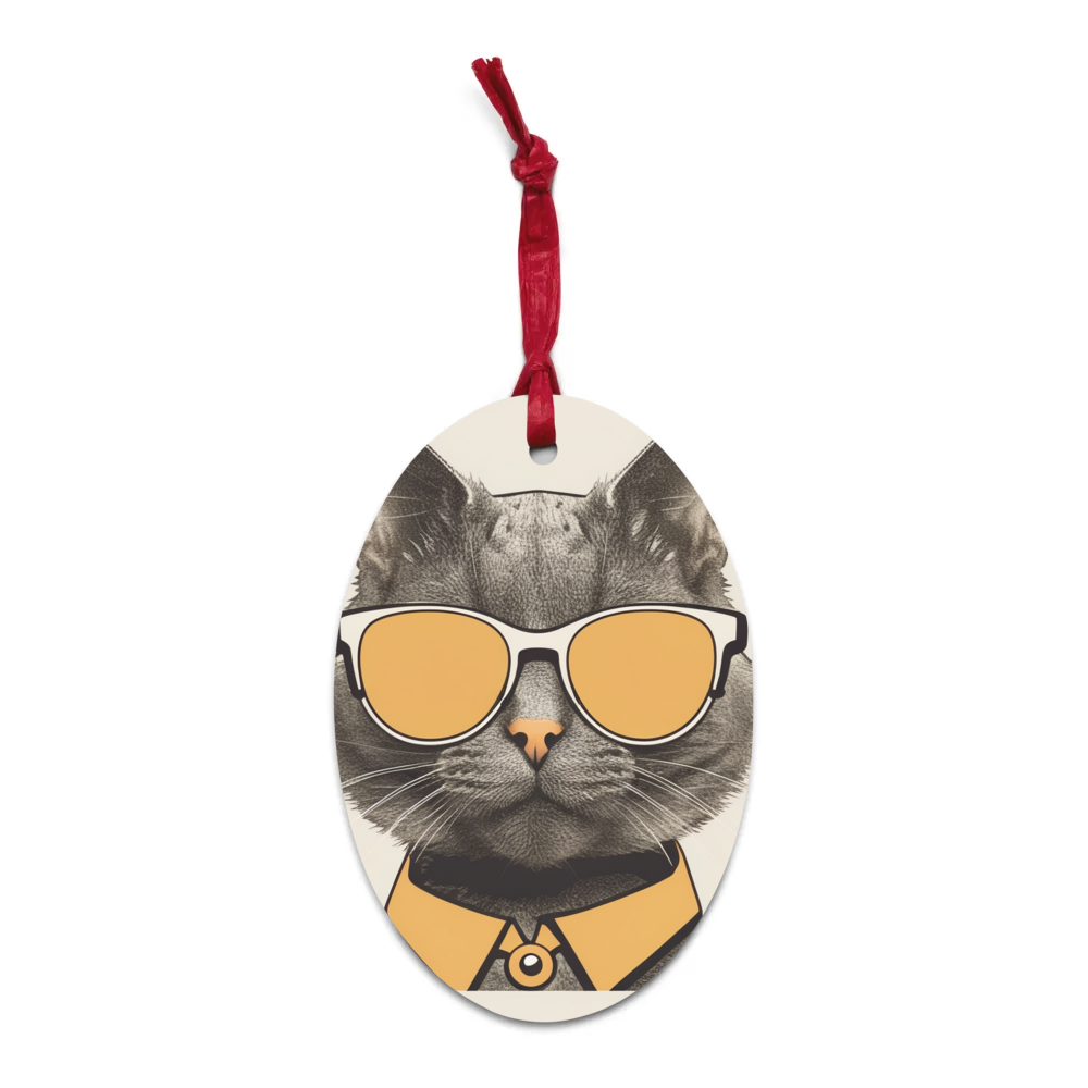 PugMug Custom Thumper Wooden Ornament