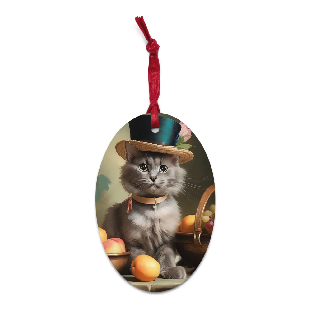 PugMug Custom Thumper Wooden Ornament