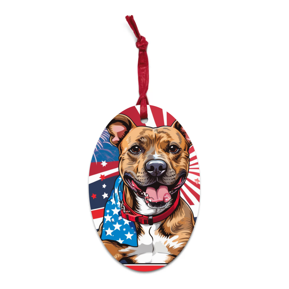 PugMug Custom Tony Hawk Wooden Ornament