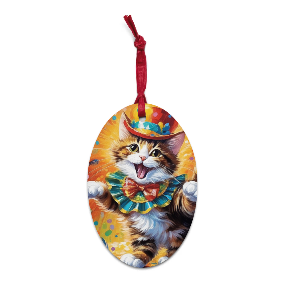 PugMug Custom Jack Jack Wooden Ornament