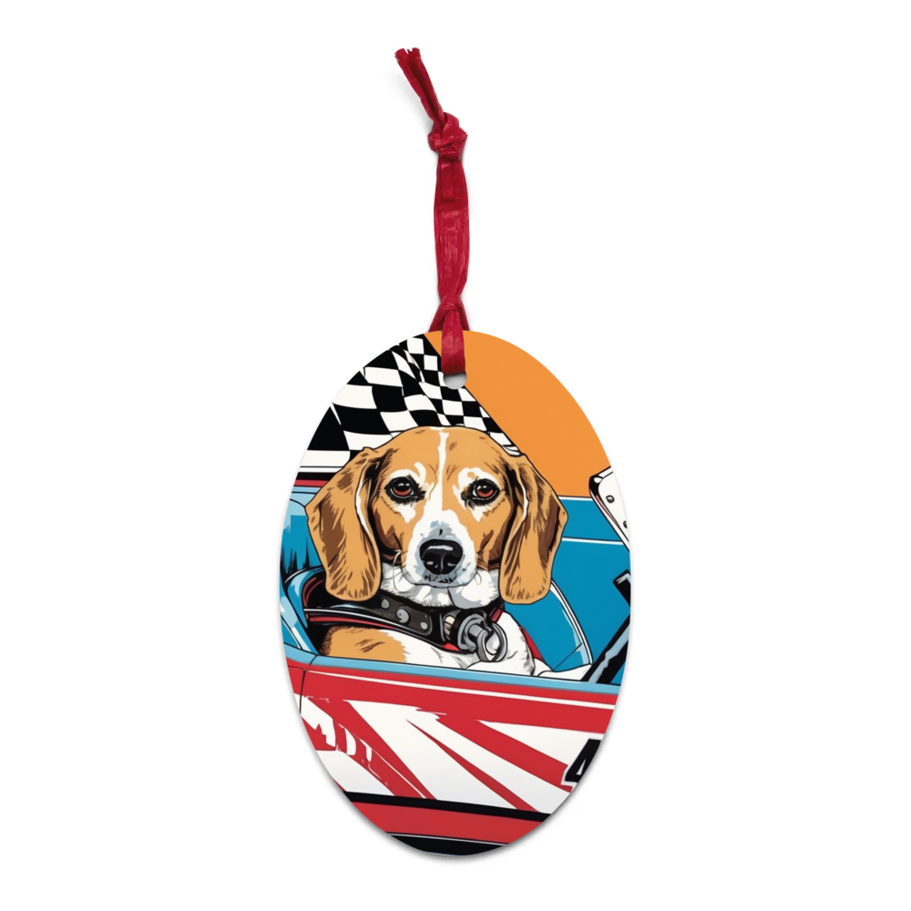 PugMug Custom Munchkin Wooden Ornament