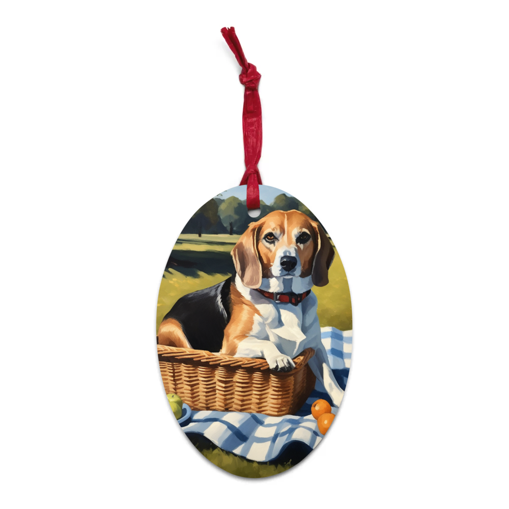 PugMug Custom Munchkin Wooden Ornament
