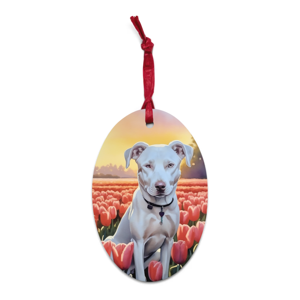 PugMug Custom Penny Wooden Ornament