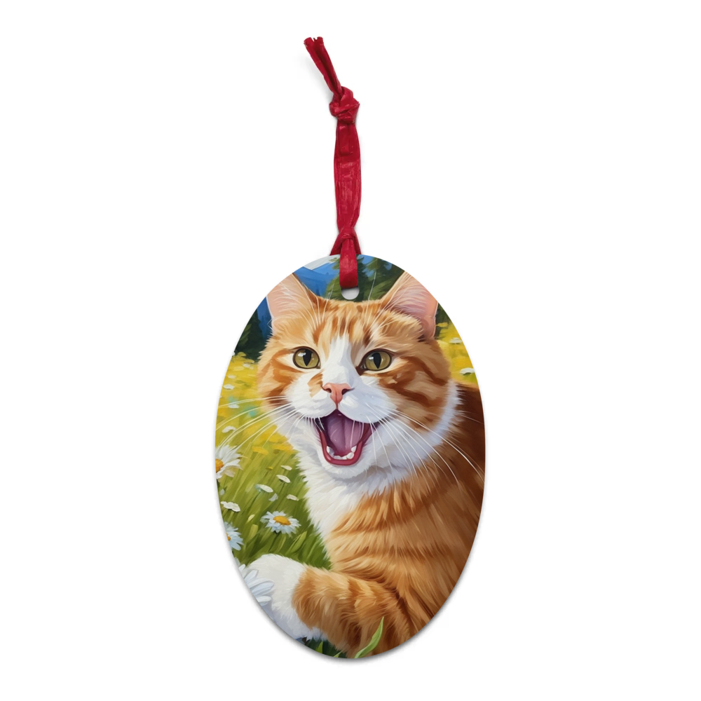 PugMug Custom Jack Jack Wooden Ornament