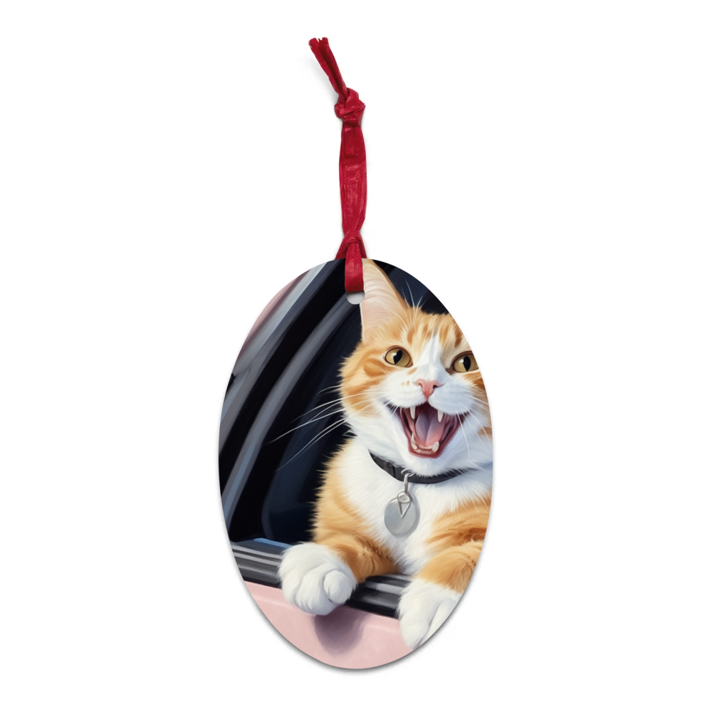 PugMug Custom Jack Jack Wooden Ornament