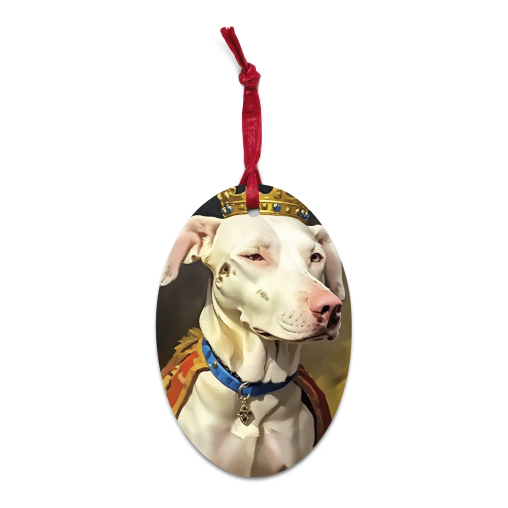 PugMug Custom Penny Wooden Ornament