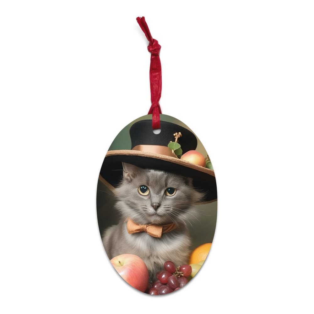 PugMug Custom Thumper Wooden Ornament