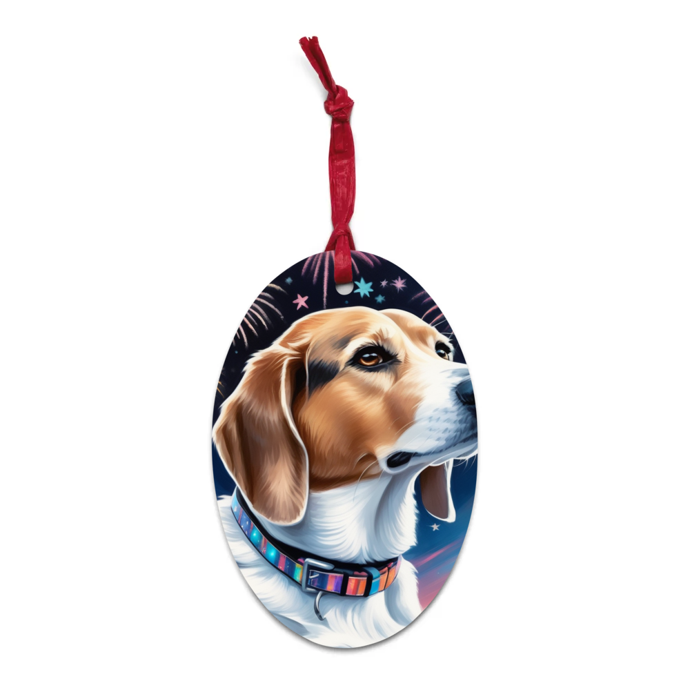 PugMug Custom Munchkin Wooden Ornament