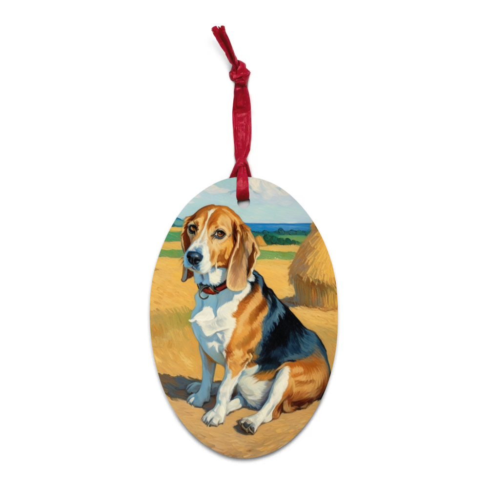 PugMug Custom Munchkin Wooden Ornament